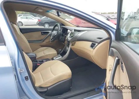 2012 Hyundai Elantra Gls (Ulsan Plant) from USA, damaged, VIN KMHDH4AE1CU322523